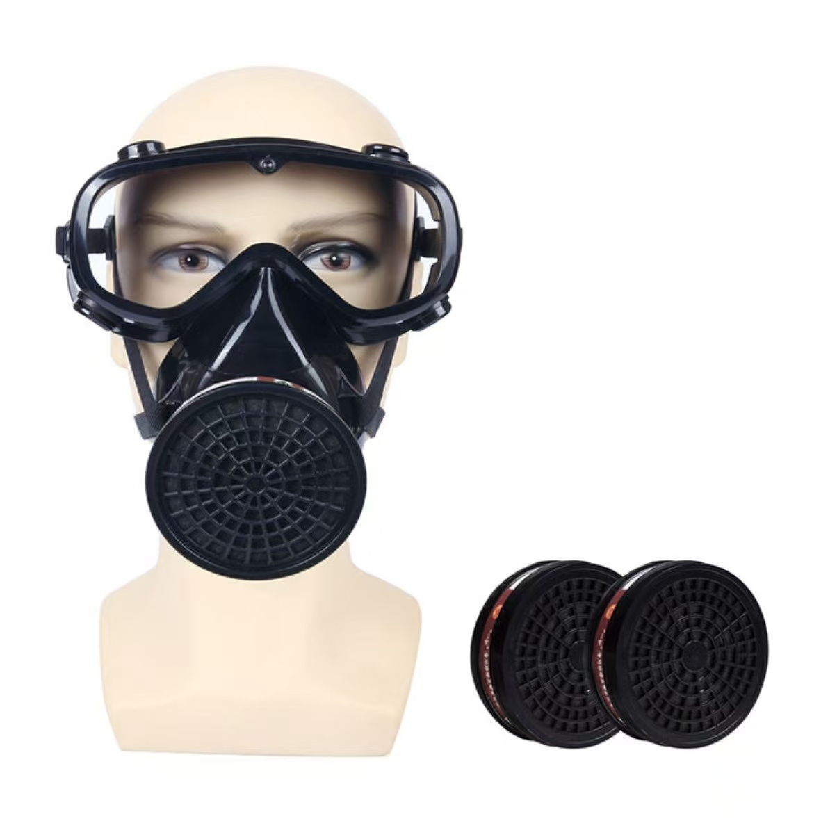 Wind & Toxic-Gas Face Shield